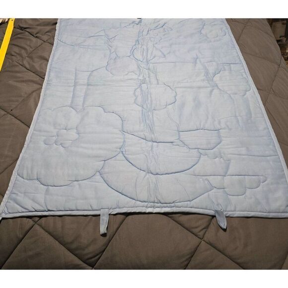 Vintage Colorful Childrens Quilt/Wall Hanging - Farm Scene With Fishing Kids & A - Picture 4 of 5